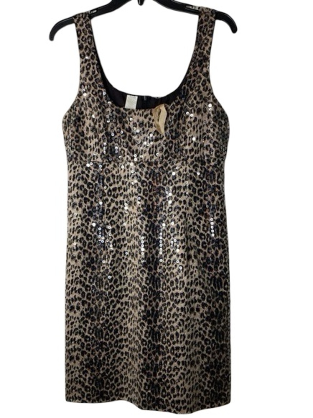 Bailey 44 leopard print dress with sequins Size 2
